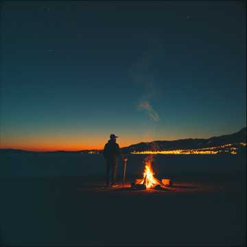 Только пепел летал