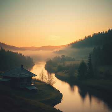 Деревенька.