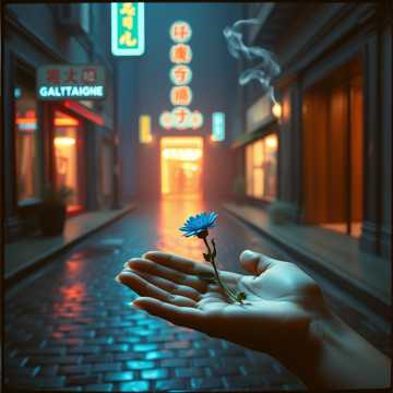 Ночь с незабудкой