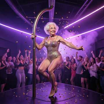 Бенефис на шесте