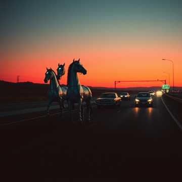 Горизонт догорает