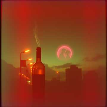 Сигаретный дым и терпкое вино