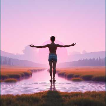 Расплескалось небо