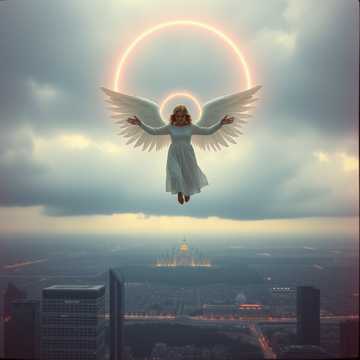 Милый ангел крылья снимет