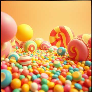 Дайте детям конфет