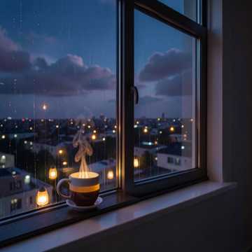 Вечер окутал