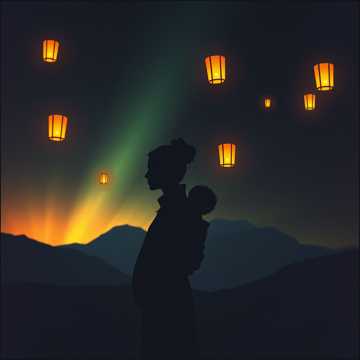 Кристина и мама