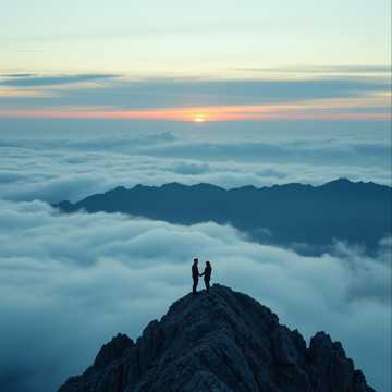 Облака на ладонях!