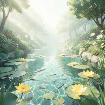 Вода в реке дышала свежестью