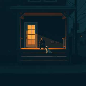 А собака всё ждёт