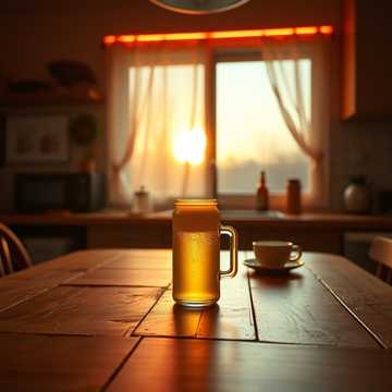 Баночка пива с утра