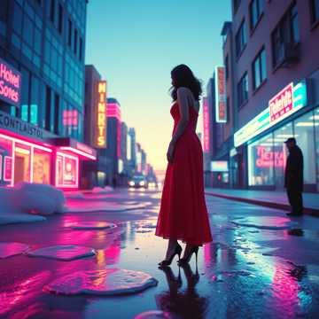 Под каблуком.