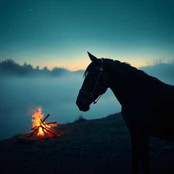 КОНЬ МОЙ ВОРОНОЙ