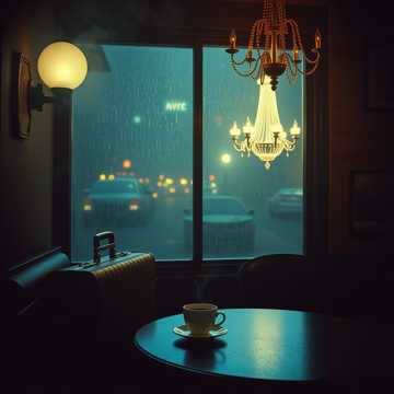 Наталья в полумраке