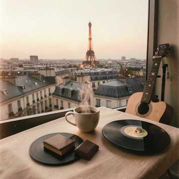 Café au Chocolat (Кофе с шоколадкой)