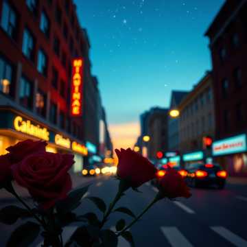 Розы на бегу