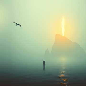 Чайки белая тень.(Притча)