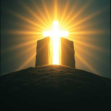 Свет из скалы