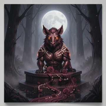 @Oceania 🤟🤣 The Woman With the Boar's Head