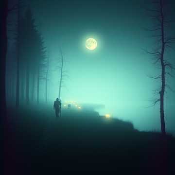 Одинокий пастух.