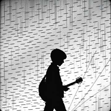 Мальчишка с гитарой