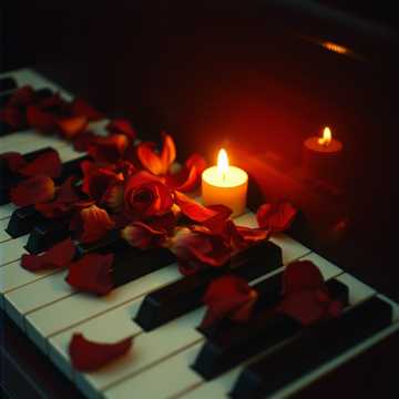 Роняла роза лепестки свои