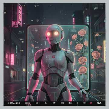 Влюблённый робот.