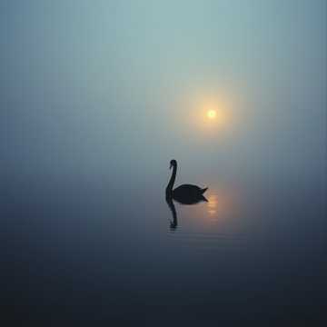 Чёрный лебедь.