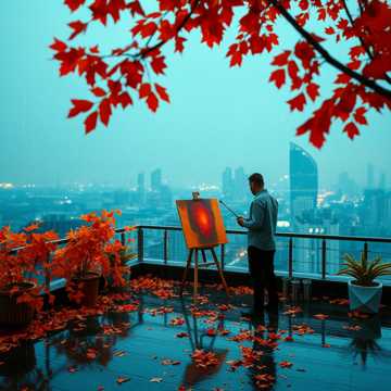 Художник.(А.Варум-Художник,что рисует дождь./K-pop _cover/