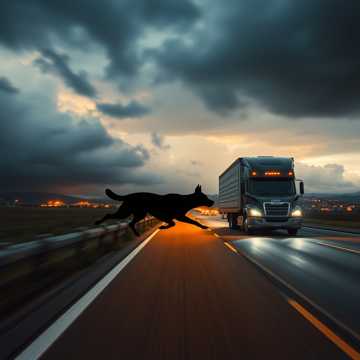 Чёрная собака