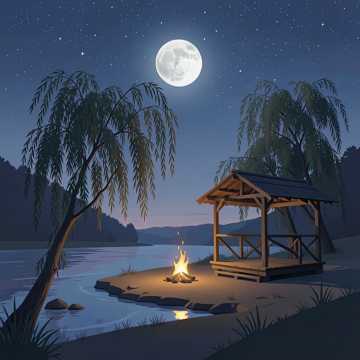 Реченька течёт