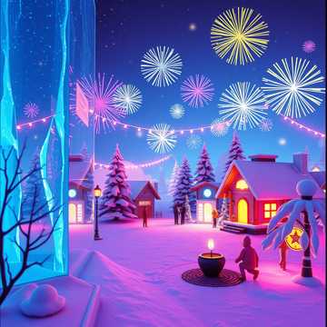 Новый год в Крафтиксе