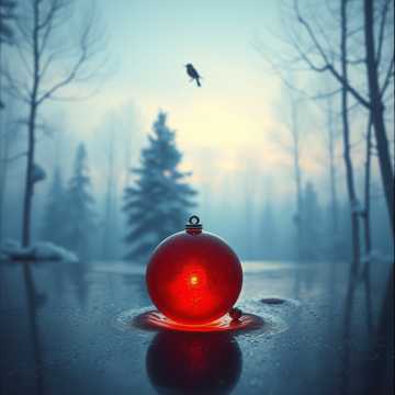 Капелью алой выстыла рябина