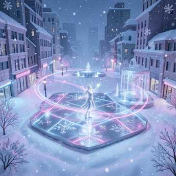 Я танцую под снегом