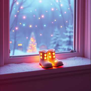 Новогодняя Валенки-шептуны