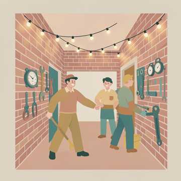 Душевный человек стройки