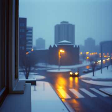 Снегом стать