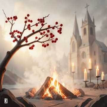 Грозди грехов на рябине