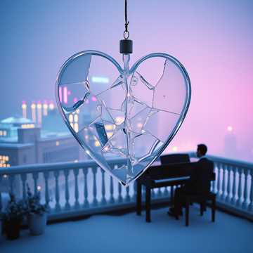 А я заливаю осколки шампанским.