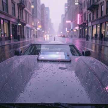 Шёл сиреневый