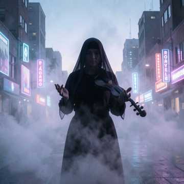 Силуэт цыганки