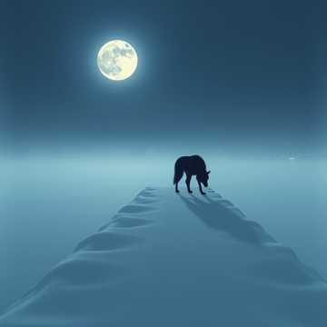 Лунная волчица