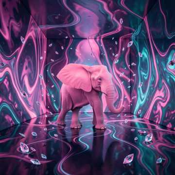 Розовый Слоник Rózsaszín Elefánt