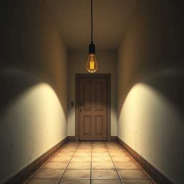 В прихожей лампочка тускло светит (Edit) (Edit)