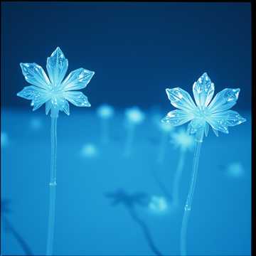 Хрустальные цветы.