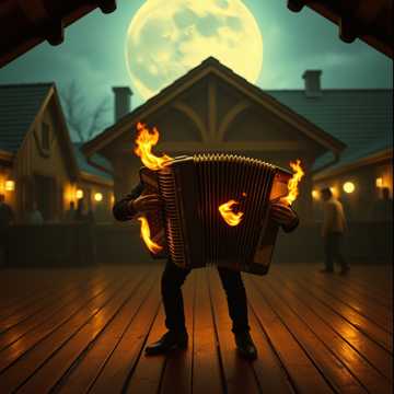 Аккордеон гремит