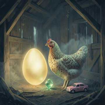 Новое прочтение "Курочка ряба."