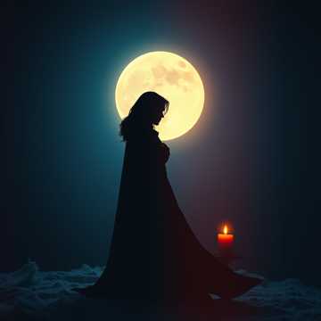 «В душе её звёзды горят»