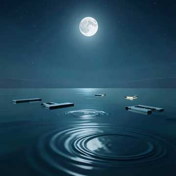 Moonlight Over Quiet Water