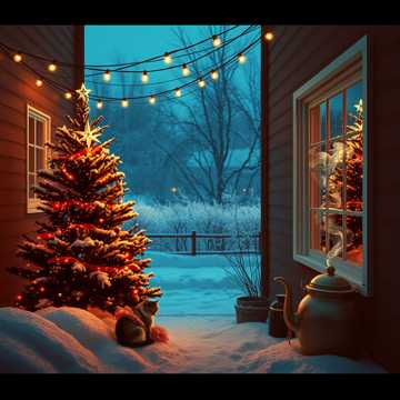 Рождество у нас во дворе